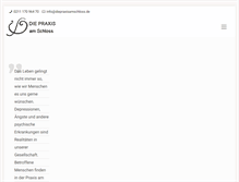 Tablet Screenshot of die-praxis-am-schloss.de